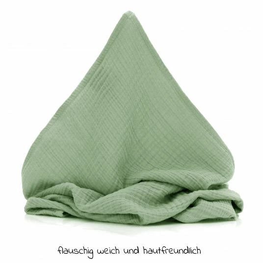 Promo ๐ฅ Fillikid Musselindecke Soft 2-lagig 85 x 85 cm - Salbei - Collection 2022 ๐ 3 Promo ๐ฅ Fillikid Musselindecke Soft 2-lagig 85 x 85 cm - Salbei - Collection 2022 ๐ - Image 3