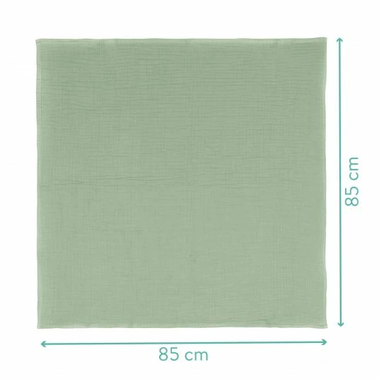 Promo ๐ฅ Fillikid Musselindecke Soft 2-lagig 85 x 85 cm - Salbei - Collection 2022 ๐ 5 Promo ๐ฅ Fillikid Musselindecke Soft 2-lagig 85 x 85 cm - Salbei - Collection 2022 ๐ - Image 5