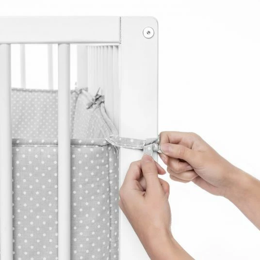 Cheap 💯 Fillikid Nestchen für Beistellbett Universal + Premium Vario 3in1 - Punkte - Grau 😍 5 Cheap 💯 Fillikid Nestchen für Beistellbett Universal + Premium Vario 3in1 - Punkte - Grau 😍 - Image 5