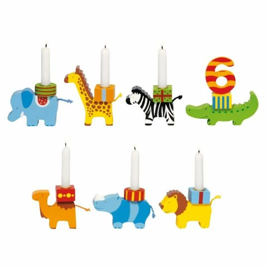 Buy π Goki Geburtstags-Tierparade mit Zahlen + 6 Kerzenhaltern π 1 Buy π Goki Geburtstags-Tierparade mit Zahlen + 6 Kerzenhaltern π