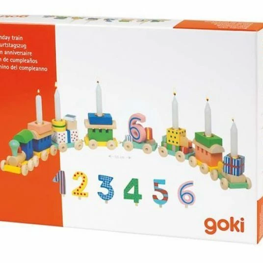 Best deal π― Goki π Birthday train with numbers + 6 candlesticks π 2 Best deal π― Goki π Birthday train with numbers + 6 candlesticks π - Image 2
