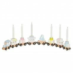 Cheapest โ๏ธ Goki Geburtstagszug mit Zahlen - Pastell โญ