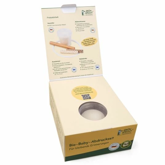 Flash Sale 👏 Grünspecht Bio-Baby-Abdruck-Set inkl. 2 Bändern 🎉 4 Flash Sale 👏 Grünspecht Bio-Baby-Abdruck-Set inkl. 2 Bändern 🎉 - Image 4