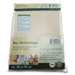 Buy 🌟 Grünspecht Bio-Betteinlage wasserdicht 50 x 70 cm 👍