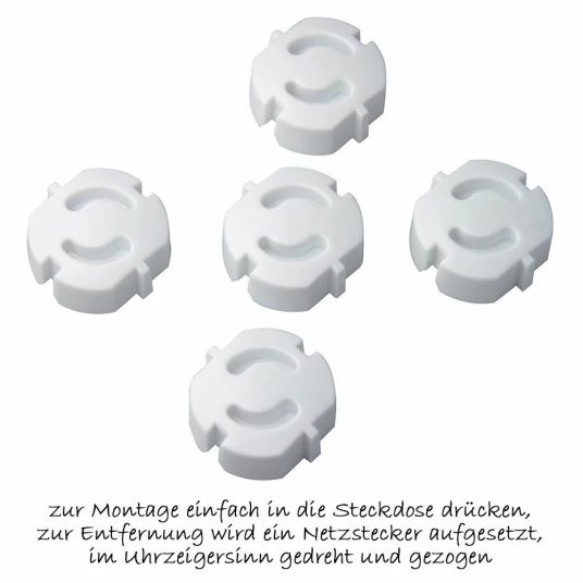 Discount 🧨 Hartig + Helling Steckdosenabdeckung 5 Stück - Weiß 🧨 2 Discount 🧨 Hartig + Helling Steckdosenabdeckung 5 Stück - Weiß 🧨 - Image 2