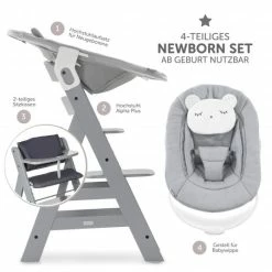 Best Sale 🎉 Hauck Alpha Plus Grey Newborn Set Pastell Bear - 4-tlg. Hochstuhl + Neugeborenenaufsatz + Sitzkissen Grau 🌟 8 Best Sale 🎉 Hauck Alpha Plus Grey Newborn Set Pastell Bear - 4-tlg. Hochstuhl + Neugeborenenaufsatz + Sitzkissen Grau 🌟 -Live & Sleep Sales hauck alpha plus grey newborn set pastell bear 4 tlg hochstuhl neugeborenenaufsatz sitzkissen grau 1178 1833 7590 d2