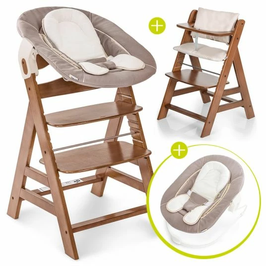 Best reviews of ❤️ Hauck Alpha Plus Walnut Newborn Set - 4-tlg. Hochstuhl + Neugeborenenaufsatz & Wippe Stretch Beige + Sitzkissen ✔️ 1 Best reviews of ❤️ Hauck Alpha Plus Walnut Newborn Set - 4-tlg. Hochstuhl + Neugeborenenaufsatz & Wippe Stretch Beige + Sitzkissen ✔️