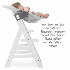 Deals ❤️ Hauck Alpha Plus Weiss XL Newborn Set - Hochstuhl + 2n1 Aufsatz + Alpha Tray Essbrett + Sitzauflage - Nordic Grey 🔥 -Live & Sleep Sales hauck alpha plus weiss xl newborn set hochstuhl 2in1 aufsatz alpha tray essbrett sitzauflage nordic grey 1161 1611 7675 1871 d4