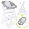 Best reviews of ✔️ Hauck Alpha Plus White Newborn Set - 3-piece high chair + newborn insert & bouncer Stretch Grey 👍