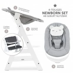 Promo ✔️ Hauck Alpha Plus White Newborn Set Pastell Bear - 4-tlg. Hochstuhl + Neugeborenenaufsatz + Sitzkissen Grey ⭐ 8 Promo ✔️ Hauck Alpha Plus White Newborn Set Pastell Bear - 4-tlg. Hochstuhl + Neugeborenenaufsatz + Sitzkissen Grey ⭐ -Live & Sleep Sales hauck alpha plus white newborn set pastell bear 4 tlg hochstuhl neugeborenenaufsatz sitzkissen grey 1161 1833 7590 d2