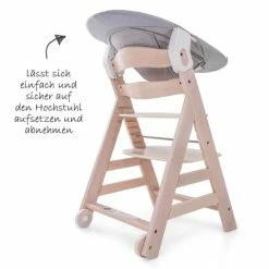 Flash Sale ❤️ Hauck Beta Plus Whitewashed Newborn Set - 5-piece High Chair + Newborn Insert & Rocker Stretch Grey + Dining Board + Seat Cushion 🔥 9 Flash Sale ❤️ Hauck Beta Plus Whitewashed Newborn Set - 5-piece High Chair + Newborn Insert & Rocker Stretch Grey + Dining Board + Seat Cushion 🔥 -Live & Sleep Sales hauck beta plus whitewashed newborn set 5 tlg hochstuhl neugeboreneneinsatz wippe stretch grey essbrett sitzpolster 3103 1970 d3