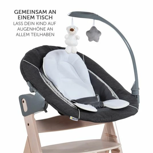 Cheap ๐คฉ Hauck Beta Plus Whitewashed Newborn Set Deluxe - 5-tlg. Hochstuhl + 2in1 Neugeboreneneinsatz + Essbrett + Sitzpolster ๐ 3 Cheap ๐คฉ Hauck Beta Plus Whitewashed Newborn Set Deluxe - 5-tlg. Hochstuhl + 2in1 Neugeboreneneinsatz + Essbrett + Sitzpolster ๐ - Image 3