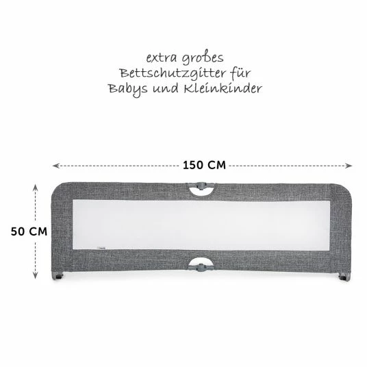 Top 10 β Hauck Bettschutzgitter Sleep'n Safe Plus XL 150 cm - Melange Grey π€© 2 Top 10 β Hauck Bettschutzgitter Sleep'n Safe Plus XL 150 cm - Melange Grey π€© - Image 2