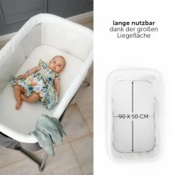 Budget 🤩 Hauck Dreamer 3in1 - Babybett, Schaukelwiege & Beistellbett (faltbar & inkl. Matratze) - Grey 👍 11 Budget 🤩 Hauck Dreamer 3in1 - Babybett, Schaukelwiege & Beistellbett (faltbar & inkl. Matratze) - Grey 👍 -Live & Sleep Sales hauck dreamer 3in1 babybett schaukelwiege beistellbett faltbar inkl matratze grey 608951 d5