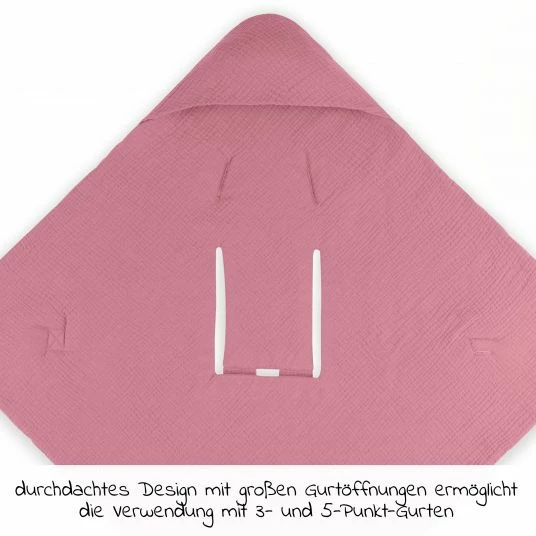 New 👍 Hauck Einschlagdecke / Kuscheldecke Snuggle So Cosy - Berry ❤️ 4 New 👍 Hauck Einschlagdecke / Kuscheldecke Snuggle So Cosy - Berry ❤️ - Image 4