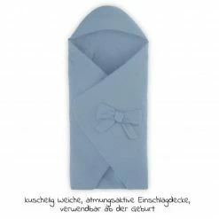 Live & Sleep Sales -Live & Sleep Sales hauck einschlagdecke kuscheldecke snuggle so cosy dusty blue 710234 d1