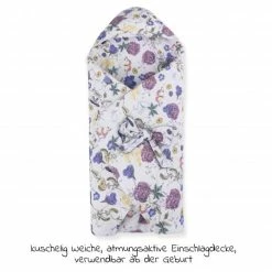 Live & Sleep Sales -Live & Sleep Sales hauck einschlagdecke kuscheldecke snuggle so cosy floral beige 710258 d1