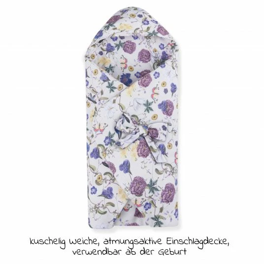 Best Pirce π Hauck Einschlagdecke / Kuscheldecke Snuggle So Cosy - Floral Beige π 2 Best Pirce π Hauck Einschlagdecke / Kuscheldecke Snuggle So Cosy - Floral Beige π - Image 2