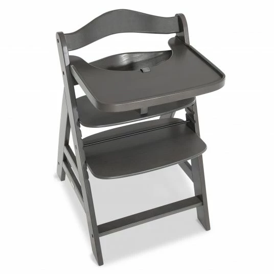 Discount 👍 Hauck Essbrett & Tisch aus Holz für Alpha Hochstühle (Wooden Tray) - Charcoal 🌟 4 Discount 👍 Hauck Essbrett & Tisch aus Holz für Alpha Hochstühle (Wooden Tray) - Charcoal 🌟 - Image 4