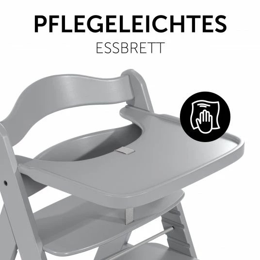 Flash Sale 🎉 Hauck Essbrett und Tisch aus Holz für Alpha Hochstühle (Wooden Tray) - Grau ✨ 6 Flash Sale 🎉 Hauck Essbrett und Tisch aus Holz für Alpha Hochstühle (Wooden Tray) - Grau ✨ - Image 6