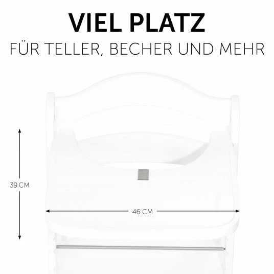 Deals 💯 Hauck Essbrett und Tisch aus Holz für Alpha Hochstühle (Wooden Tray) - Weiß ✔️ 4 Deals 💯 Hauck Essbrett und Tisch aus Holz für Alpha Hochstühle (Wooden Tray) - Weiß ✔️ - Image 4