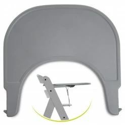 Brand new 🧨 Hauck Essbrett und Tisch für Alpha Hochstuhl (Click Tray) - Grey / Grau 😉