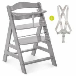 Best reviews of β Hauck Alpha Plus High Chair - Grey π
