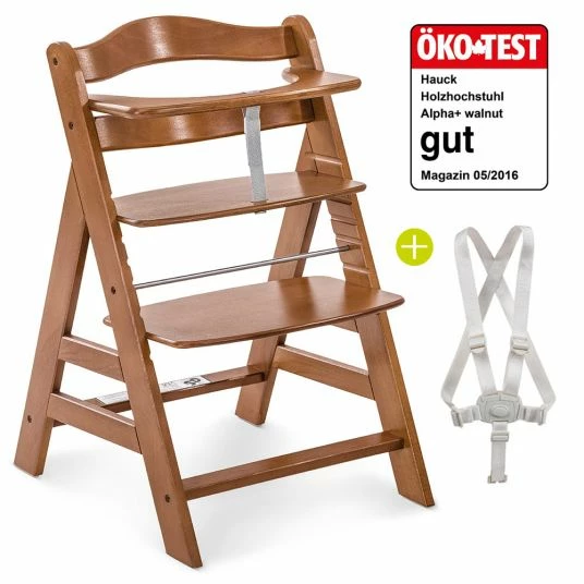 Wholesale π Hauck Alpha Plus High Chair - Walnut π 1 Wholesale π Hauck Alpha Plus High Chair - Walnut π