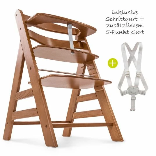 Wholesale π Hauck Alpha Plus High Chair - Walnut π 5 Wholesale π Hauck Alpha Plus High Chair - Walnut π - Image 5