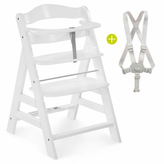 Best Sale ⭐ Hauck High Chair Alpha Plus - White 😉 1 Best Sale ⭐ Hauck High Chair Alpha Plus - White 😉