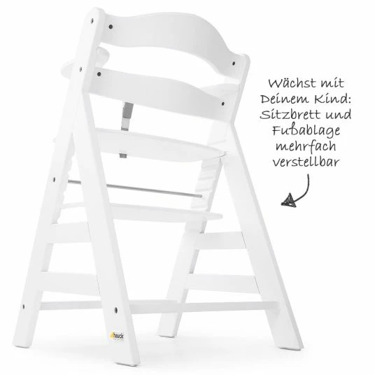 Best Sale ⭐ Hauck High Chair Alpha Plus - White 😉 3 Best Sale ⭐ Hauck High Chair Alpha Plus - White 😉 - Image 3