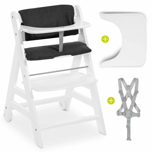Cheap ⭐ Hauck Hochstuhl Beta Plus White - inkl. Essbrett, Sitzkissen und Rollen - Weiß 👍 1 Cheap ⭐ Hauck Hochstuhl Beta Plus White - inkl. Essbrett, Sitzkissen und Rollen - Weiß 👍
