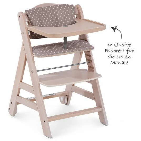 Deals 👏 Hauck High Chair Beta Plus - Whitewashed Dots ✔️ 2 Deals 👏 Hauck High Chair Beta Plus - Whitewashed Dots ✔️ - Image 2
