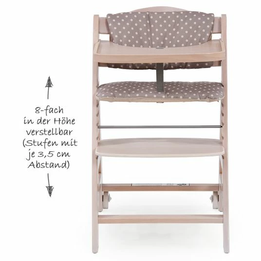 Deals 👏 Hauck High Chair Beta Plus - Whitewashed Dots ✔️ 6 Deals 👏 Hauck High Chair Beta Plus - Whitewashed Dots ✔️ - Image 6