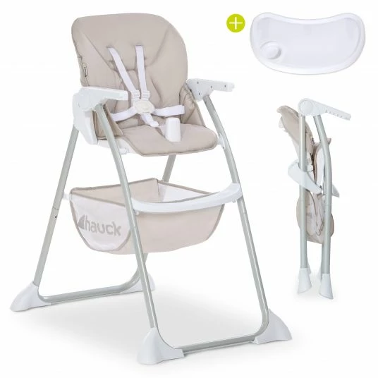 Deals ✔️ Hauck Hochstuhl Sit N Fold (mit Essbrett, klappbar) - Beige - Collection 2022 🔔 1 Deals ✔️ Hauck Hochstuhl Sit N Fold (mit Essbrett, klappbar) - Beige - Collection 2022 🔔