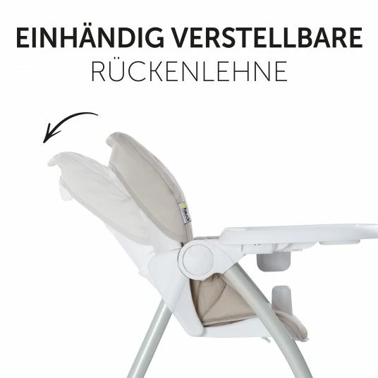 Deals ✔️ Hauck Hochstuhl Sit N Fold (mit Essbrett, klappbar) - Beige - Collection 2022 🔔 5 Deals ✔️ Hauck Hochstuhl Sit N Fold (mit Essbrett, klappbar) - Beige - Collection 2022 🔔 - Image 5