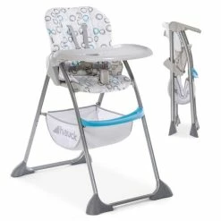 Coupon ⌛ Hauck Hochstuhl Sitn Fold - Circles Blue 👏