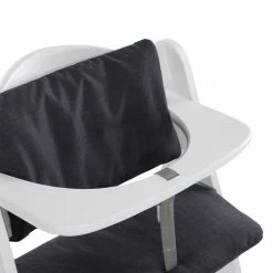 Buy 🛒 Hauck Deluxe high chair rest - Melange Charcoal ✨ -Live & Sleep Sales hauck hochstuhlauflage deluxe melange charcoal 667569 d2