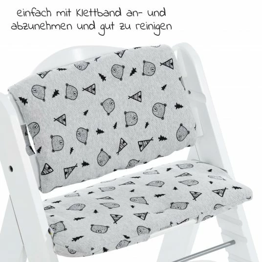 Best Pirce 🧨 Hauck Hochstuhlauflage Deluxe - Nordic Grey ❤️ 6 Best Pirce 🧨 Hauck Hochstuhlauflage Deluxe - Nordic Grey ❤️ - Image 6