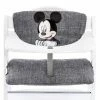 Outlet 🌟 Hauck Highchair cushion & seat reducer - Disney Deluxe - Mickey Grey 😍