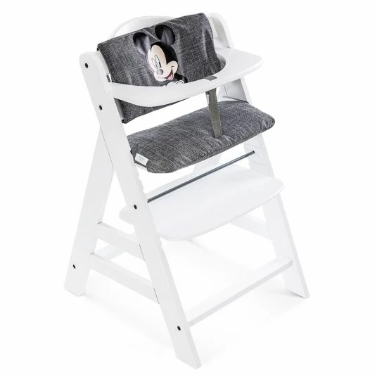 Outlet 🌟 Hauck Highchair cushion & seat reducer - Disney Deluxe - Mickey Grey 😍 2 Outlet 🌟 Hauck Highchair cushion & seat reducer - Disney Deluxe - Mickey Grey 😍 - Image 2