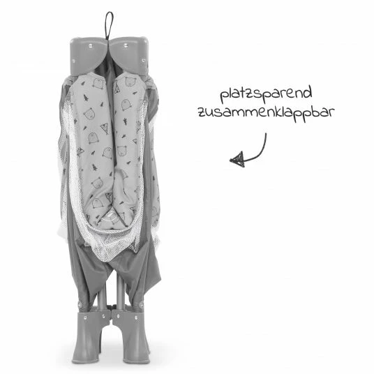 Brand new ✔️ Hauck Laufgitter Sleep'n Play SQ - (90 x 90 cm) - Nordic Grey ✨ 4 Brand new ✔️ Hauck Laufgitter Sleep'n Play SQ - (90 x 90 cm) - Nordic Grey ✨ - Image 4