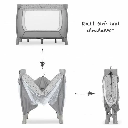 Brand new ✔️ Hauck Laufgitter Sleep'n Play SQ - (90 x 90 cm) - Nordic Grey ✨ 5 Brand new ✔️ Hauck Laufgitter Sleep'n Play SQ - (90 x 90 cm) - Nordic Grey ✨ - Image 5