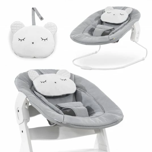 Hot Sale 🤩 Hauck Neugeborenenaufsatz & Wippe für Alpha / Beta Hochstuhl - Bouncer 2in1 - Pastell Bear 🛒 1 Hot Sale 🤩 Hauck Neugeborenenaufsatz & Wippe für Alpha / Beta Hochstuhl - Bouncer 2in1 - Pastell Bear 🛒