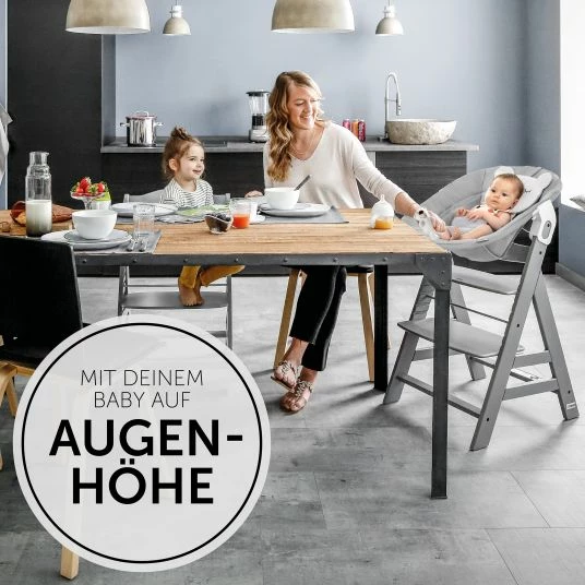 Hot Sale 🤩 Hauck Neugeborenenaufsatz & Wippe für Alpha / Beta Hochstuhl - Bouncer 2in1 - Pastell Bear 🛒 2 Hot Sale 🤩 Hauck Neugeborenenaufsatz & Wippe für Alpha / Beta Hochstuhl - Bouncer 2in1 - Pastell Bear 🛒 - Image 2