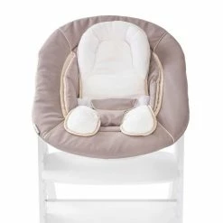 Coupon ⭐ Hauck Newborn top & rocker for Alpha highchair - Bouncer 2in1 - Stretch Beige 💯 -Live & Sleep Sales hauck neugeborenenaufsatz wippe fur alpha hochstuhl bouncer 2in1 stretch beige 661987 d4
