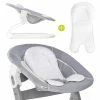 Coupon 🧨 Hauck Newborn attachment & rocker for Alpha highchair - Bouncer 2in1 - Stretch Grey ✔️