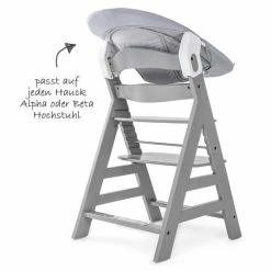 Coupon 🧨 Hauck Newborn attachment & rocker for Alpha highchair - Bouncer 2in1 - Stretch Grey ✔️ -Live & Sleep Sales hauck neugeborenenaufsatz wippe fur alpha hochstuhl bouncer 2in1 stretch grey 661970 d2