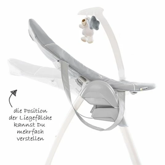 Best Pirce ⭐ Hauck Sitn Relax 3in1 - High chair from birth, baby couch and rocker - Stretch Grey 👍 6 Best Pirce ⭐ Hauck Sitn Relax 3in1 - High chair from birth, baby couch and rocker - Stretch Grey 👍 - Image 6