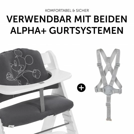 Top 10 👍 Hauck Sitzkissen / Hochstuhlauflage für Alpha Hochstuhl Highchair Pad Select - Disney - Mickey Mouse Anthracite 🔥 6 Top 10 👍 Hauck Sitzkissen / Hochstuhlauflage für Alpha Hochstuhl Highchair Pad Select - Disney - Mickey Mouse Anthracite 🔥 - Image 6